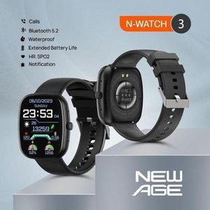 New Age N-Watch 3 Watch 1.83" HD Display Wireless Calls Ai Assistant Smart Watch