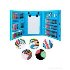 208 PCS Kids Super Mega ART Coloring Set Painting Set Color Set Water Color Pen Crayon Drawing Set For Children Gifts
