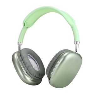 No Band P9 Wireless Bluetooth Headphone, Over Ear Stereo Headset Bluetooth Sports Earphone Hi-Res Audio Wireless Headset,Green