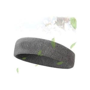 Sport Sweat Absorbent Headband For Man /Woman - grey