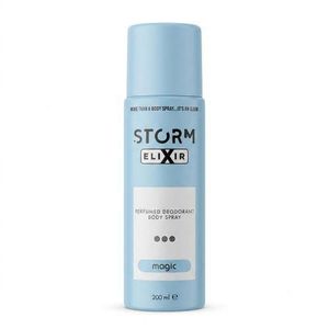 Storm  Magic Perfumed Deodorant Body Spray (All Day Comfort) - 200ml NAFDAC NO : A2-109043