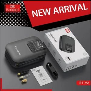 Earldom Car Air Pump With 5000mah Battery