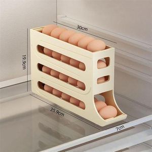 Layer Slide & Roll Out Egg Storage Rack