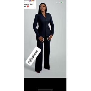 Women Elegant Pant Suit