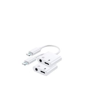 TRAVEL CHARGER  3.5mm Jack Audio Extension Cable Aux Cord And Charge Port