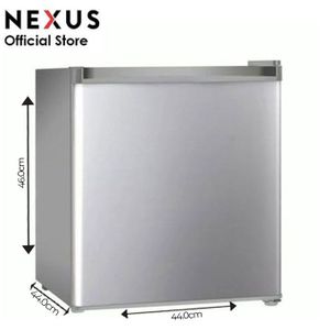 Nexus 50 Litres Bedside Refrigerator (NX-65) - Silver