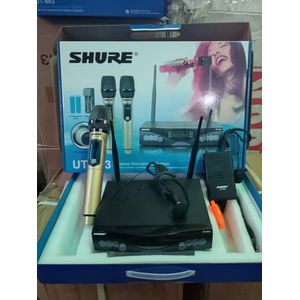 Shure UT-883 Professional UHF Wireless Microphone System – Handheld & Headset Mic