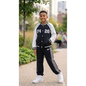 Stylish children Top and Trousers 2 pieces  11-12yrs (Black & White