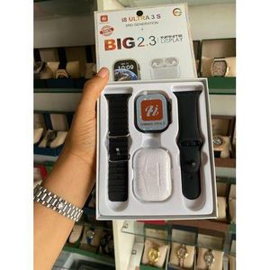 Ultra Series 9 Smart Watch TWO Strap With Bluetooth Earphone