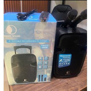 8 inches public address 