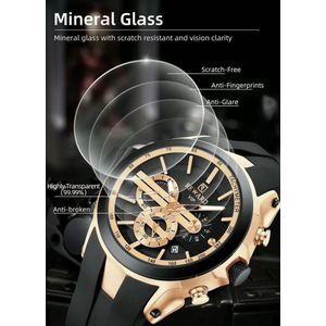 REWARD Wrist Watch Life Waterproof Quartz Movement Square Shape Dial Men Clock Silicone Strap Men's Watches