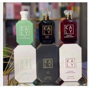 Genie Kaly Glory Day EDP Perfume Spray 50ml and Yum pistachio 50ml with Lovefest Burning Cherry 50ml