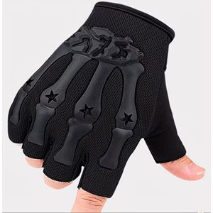 Outdoor Sports Half-Finger Gloves for Fitness Training, Climbing, Fishing, and Cycling