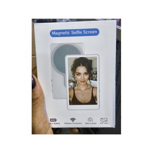 Magnetic Selfie Screen. Magsafe Selfie Monitor, Apple and Android. 