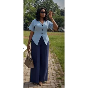 Superbly Stunning Ladies Elegant 2pc Top & Trouser