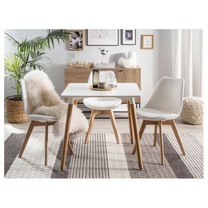 Modern Styled Dining Table With 3 Beechwood Chairs