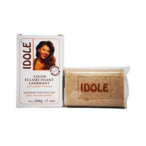 Idole (Original) Lightening Exfoliating Soap With Avocado Powder – Brightens Skin, Removes Dark Spots, 200g