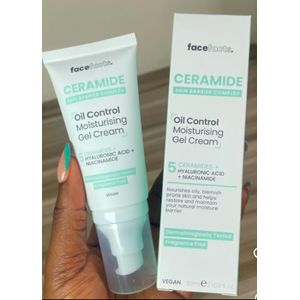 Facefacts Oil control moisturising  gel cream  1pc