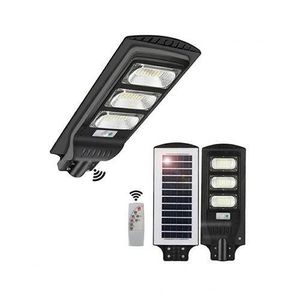 Outdoor 300W Solar Street Light - Super Bright 3 Eyes LED Security Lamp With Remote & Motion Sensor