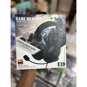 Wired Headphones with Microphone ( U19 ) Noise Cancelling, Compatible with Gaming Console & DJ. Anime, Cartoon, Movie, TV Series, Video Game Themed, Multimedia Audio, Stylish Gaming Gear, Durable Plastic, Gaming Headset, Headphones.