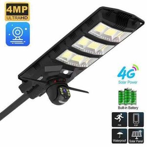 Solar Light 9 Eye 450 Watts Solar Street Light With 4G/WiFi Intelligent Solar Powered Cctv Security Camera Remote Control For Church, Mosque, Hospitals, Schools, Homes, Hotels, Car Parks, Gardens And Streets