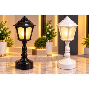 miniature street-lamp style LED desk light, 