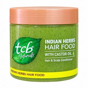 TCB Naturals Indian Herbs Hair Food with Castor Oil, 500ml (NAFDAC A2-4196)
