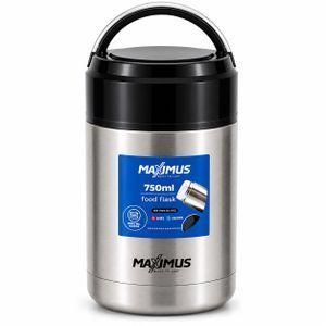 Maximus Children And Adults Stainless Steel Double Wall Food Flask - 900ml