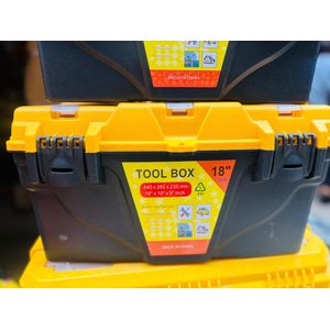 18INCHES EMPTY PLASTIC TOOLS BOX