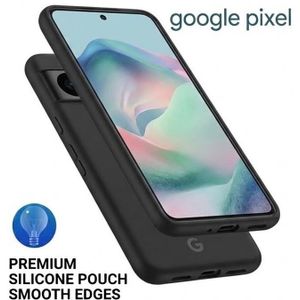 Google Pixel 9 Silicone Case - Ultra Slim Soft TPU Protective Pouch, Smooth Edges & Shockproof Drop Protection Cover