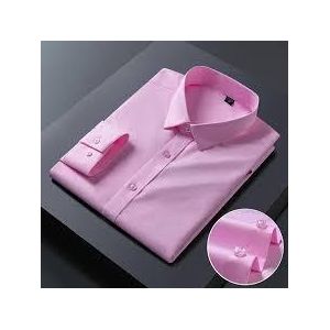PINK QUALITY LONG SLEEVE SHIRT FOR MEN
