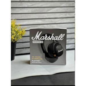 Marshall Monitor III A.N.C. Over-Ear Bluetooth Headphones – 100+ Hours Playtime,