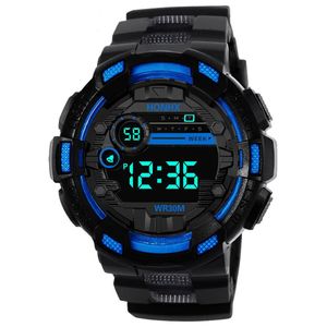 Unisex kids Sport Digital Watch-Blue 