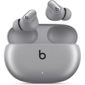 Beats Studio Buds + True Wireless Noise Cancelling Earbuds, Built-in Microphone, Sweat Resistant, Spatial Audio - Cosmic Silver