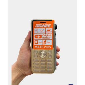 Gionee Mate 2025- 2.8 inches Large Display,FM Phone,Torch light and Power bank