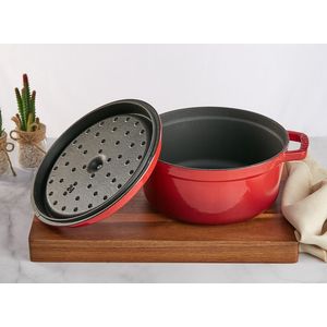 Radiance 28cm Enamelled Red Dutch Oven