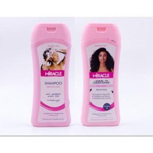 Miracle Anti Dandruff Anti Itch Natural Hair Shampoo & Conditioner