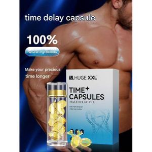 HUGE XXL SEX DELAY CAPSULE 60MINS EJACULATION DELAY Male Delay Supplement Pills XXL Time+ Capsules for Long-Lasting Intimacy Ejaculation Delay Pill Men Sex Long lasting Penis Stamina Penis DELAY Capsule 60mins Sex Delay Pills For Climax Ejaculation Pills 