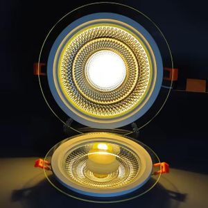 Kmp Modern 6w recess glass spotlight 