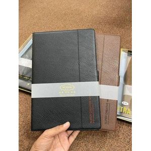 Nokia T10 Rich Boss Premium Leather Book-Style Tablet Case-Luxury Vintage Hardcover Protective Folio Sleeve With Elegant Texture 