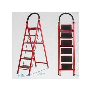 6 Step Non-Slip Foldable Steel Ladder for Home & Office Use -  For Both Indoor/Outdoor Purposes