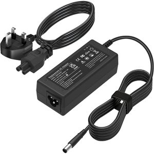 18.5V 3.5A 65W Laptop Charger For Hp Pavilion G4 G6 G7 G32 G42 G56 G60 G71 G72 DV3 DV4 DV5 DV6 DV7 EliteBook 8470P 8440P Envy Series Computer AC Adapter Power Supply