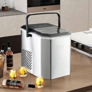 Electric stainless ice block maker machine