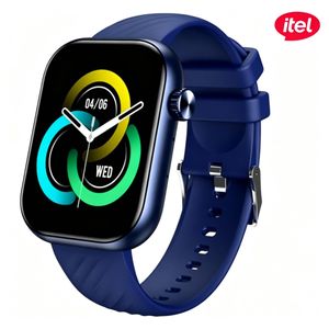 itel Smart Watch O15, 1.85" HD, Bluetooth Calling, Heart Rate & SpO2, 100+ Sports, IP68, 7-Day Battery