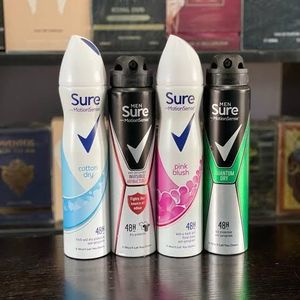 Sure men antiperspirant body spray male and female 4pcs NAFDAC REG NO: 02-0149