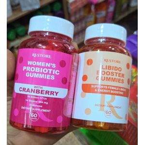 RESTORE Women’s Probiotic Gummies & Libido Booster Gummies