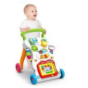 Baby Music Push Walker With Interactive Activity Learning Toys