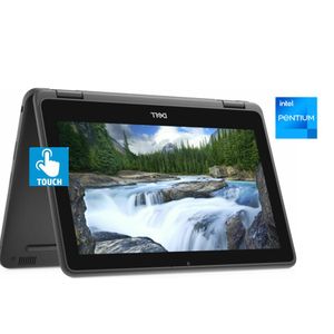 DELL LATITUDE X360- INTEL PENTIUM -8GB RAM - 128GB SSD- TOUCHSCREEN Windows 11 + Free Mouse