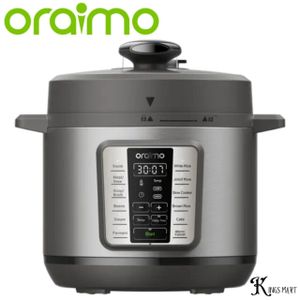 Oraimo Kitch-Nova 6L 1200W Safe Reliable Multi-Function Efficient and Energy-Saving Pressure Cooker OEC-202A