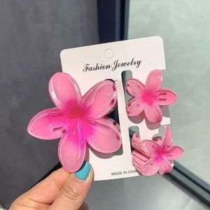 3pcs Petal Hair Clips & Bag Accessories Set – Cute Girls Accessories